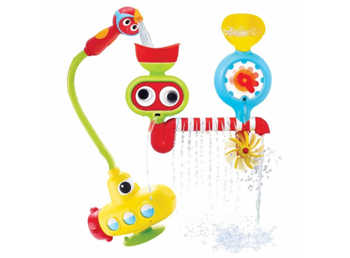Игрушки для ванны Yookidoo Игрушка для ванной Подводная лодка - поливочная станция игрушки для ванны нордпласт подводная лодка с торпедами