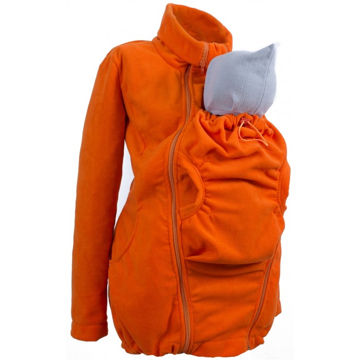 Чудо-чадо Слингокуртка флисовая Мама плюс