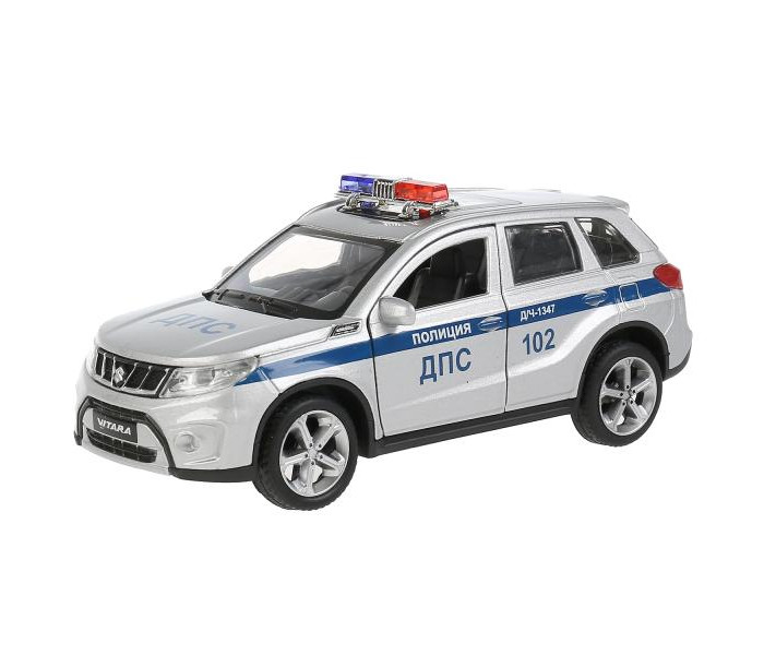 Машины Технопарк Машина металлическая Suzuki Vitara Полиция 12 см