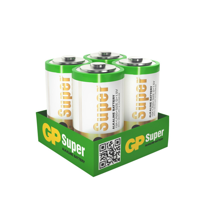 GP Batteries Батарейка 13A-2CRB4 4 шт.