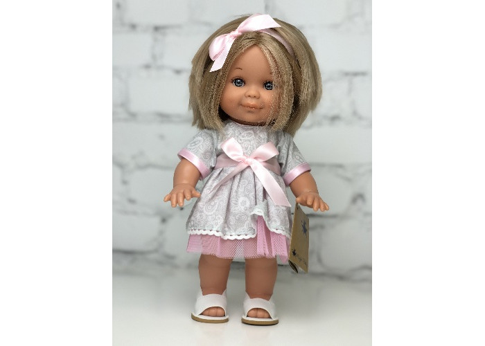 Куклы и одежда для кукол Lamagik S.L. Кукла Бетти в платье с шифоном 30 см 31111 куклы и одежда для кукол lamagik s l кукла бетти в розовом брючном костюме 30 см