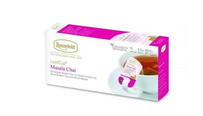 Ronnefeldt Чай черный Leaf Cup Masala Chai 15 пак.