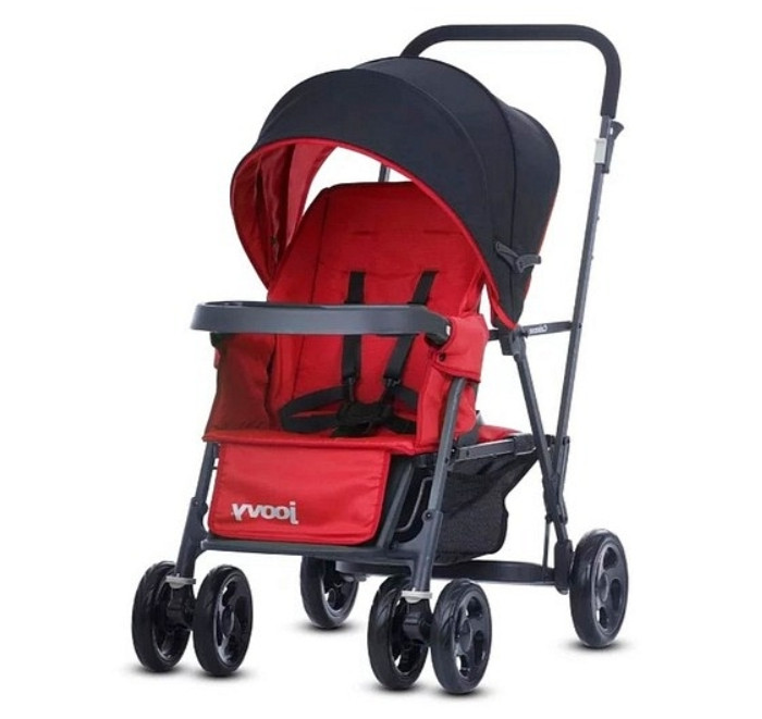 фото Joovy коляска для погодок caboose graphite