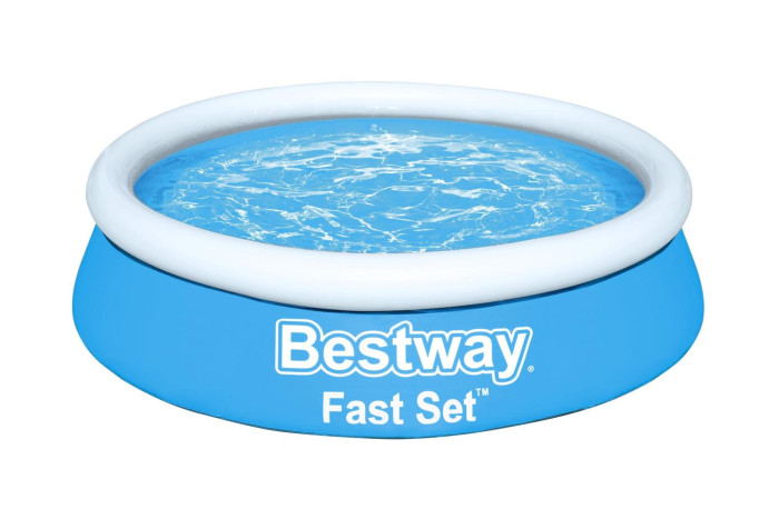 Бассейн Bestway Бассейн надувной Fast Set 57392 183x51 см бассейн bestway надувной бассейн fast set 183х183х51 см