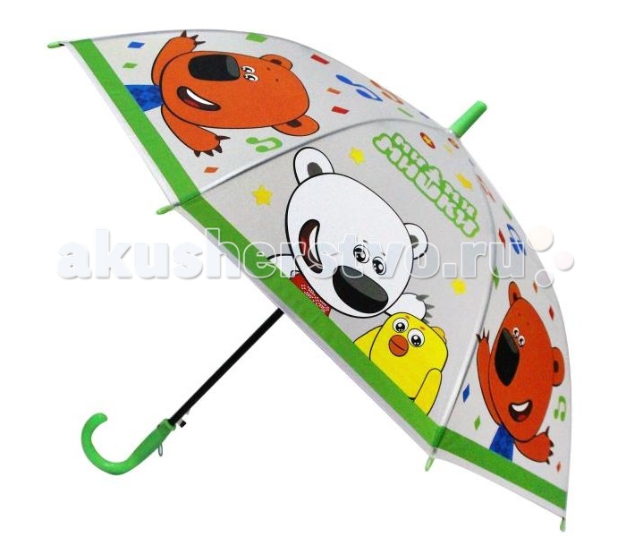 Зонт Играем вместе прозрачный Ми-ми-мишки со свистком зонт детский радуга со свистком zond r