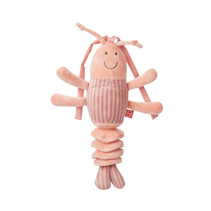 Подвесная игрушка Happy Baby растяжка с вибрацией креветка