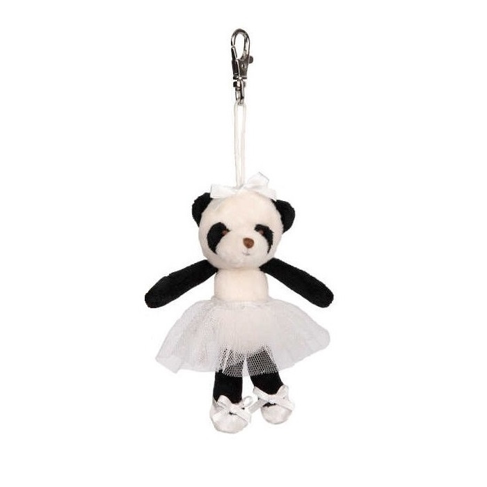 Мягкая игрушка Bukowski design Брелок-балерина панда Clara & Camen KR 10 см