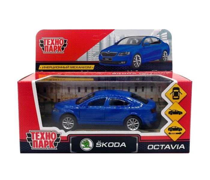 Машины Технопарк Машинка Skoda Octavia цена и фото