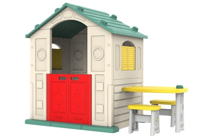Toy Monarch Домик игровой со столиком Тomo toy monarch игровой домик с забором и горкой