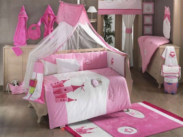 Комплекты в кроватку Kidboo Little Princess (6 предметов) комплект в кроватку kidboo dreams 6 предметов white