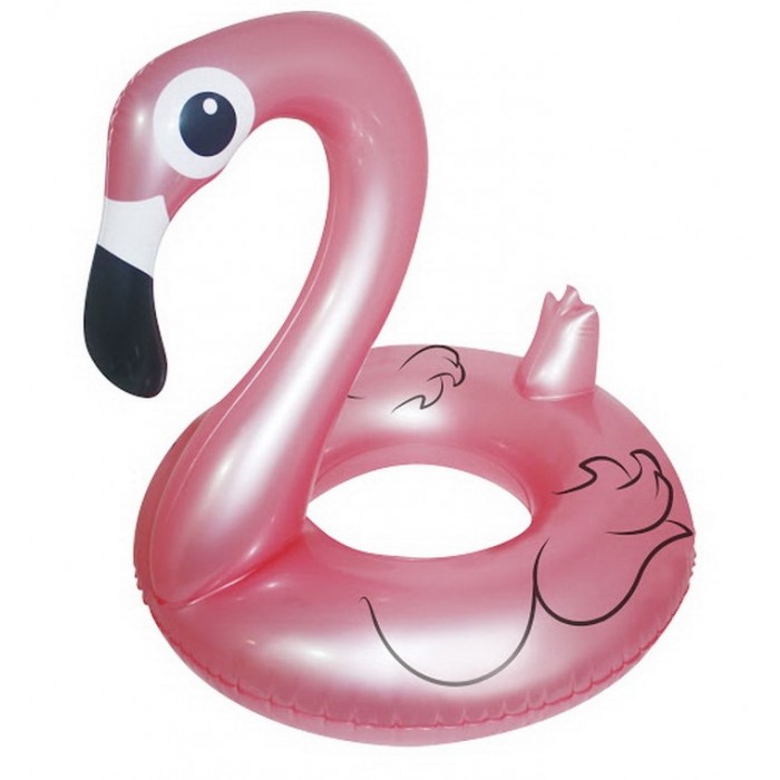 цена Круги и нарукавники для плавания Digo Круг надувной Фламинго
