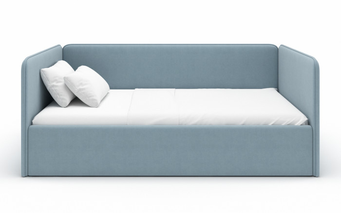 Подростковая кровать Romack диван Leonardo 180х80 с боковиной большой спойлер мягкий для кровати машинки romack голубой 1000 64