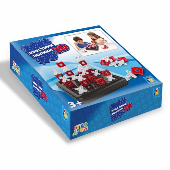 

1 Toy Игра крестики-нолики 3D, Игра крестики-нолики 3D
