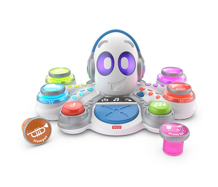 

Музыкальный инструмент Fisher Price Обучающий Осьминог, Обучающий Осьминог