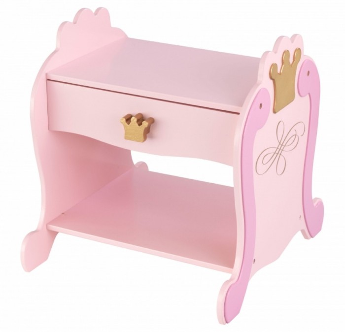 Детские столы и стулья KidKraft Прикроватный столик Принцесса