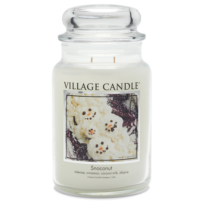 

Village Candle Ароматическая свеча большая Кокосовое молоко, Ароматическая свеча большая Кокосовое молоко