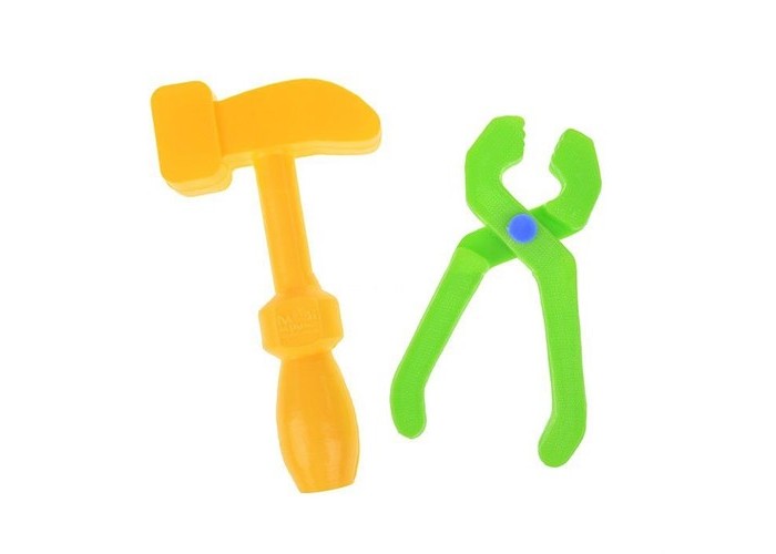 Набор для столяра молоток+клещи Росигрушка — купить в Москве в интернет ...