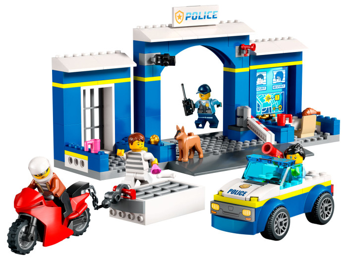 фото Конструктор lego city побег из полицейского участка (172 детали)
