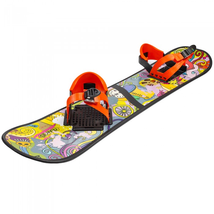 Ледянка R-Toys Детский сноуборд с креплениями