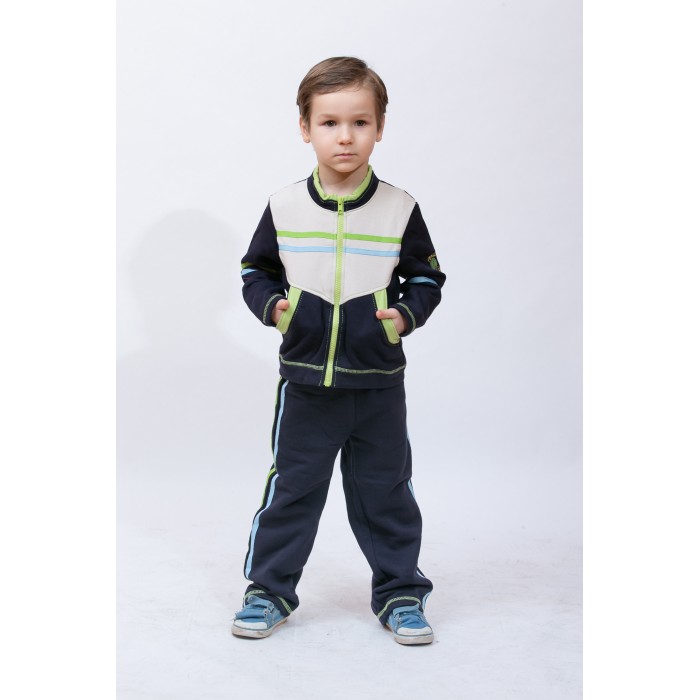 Комплекты детской одежды Sunbaby Комплект для мальчика (толстовка и штаны) 103-0002