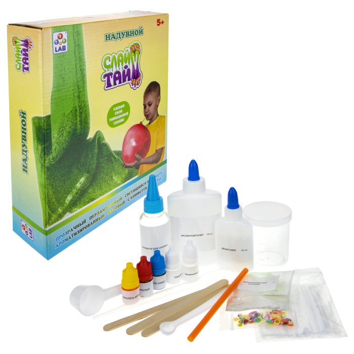 

Слайм Тайм Набор Сделай надувной слайм Т19135, Набор Сделай надувной слайм Т19135