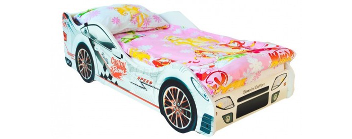 Подростковая кровать Бельмарко машина Безмятежность подростковая кровать abc king машина pilot 190x90 см