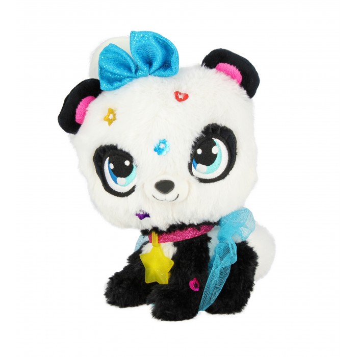 Мягкая игрушка Shimmer Stars Плюшевая панда с сумочкой 20 см мягкая игрушка мой питомец бычок с красной сумочкой 15 см