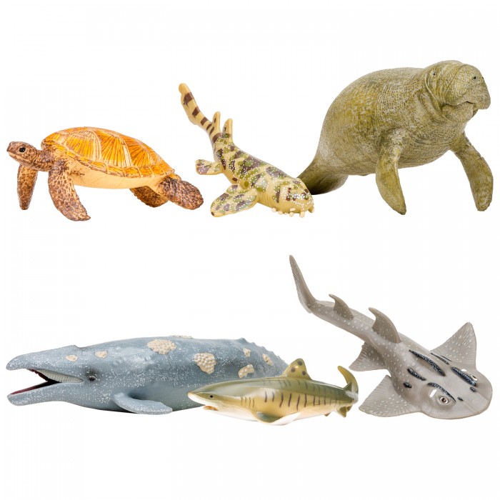 Игровые фигурки Masai Mara Набор Фигурок Мир морских животных (6 предметов) ММ203-021