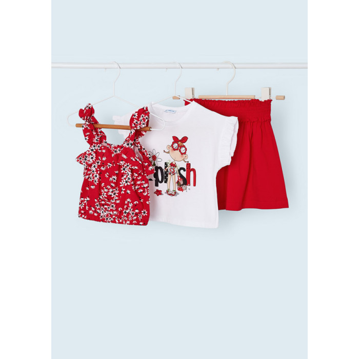 Комплекты детской одежды Mayoral Комплект для девочки (юбка, блузка 2 шт.) 3951