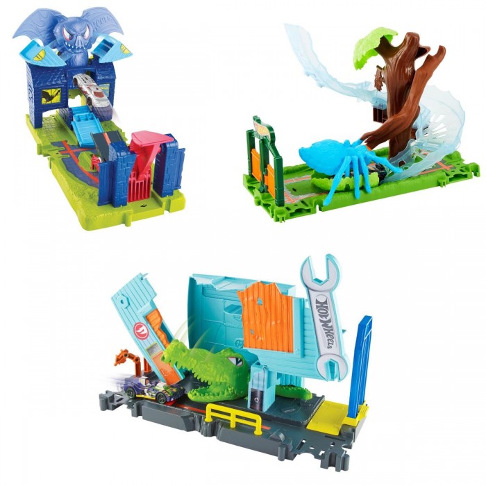 

Hot Wheels Набор игровой Сити с монстрами и злодеями, Набор игровой Сити с монстрами и злодеями