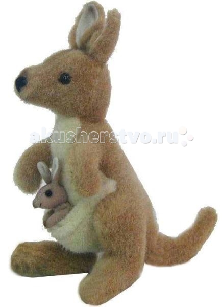 фото Мягкая игрушка hansa кенгуру 20 см