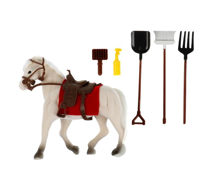Карапуз Акссесуары для Софии флокированная лошадь карапуз аксессуары для кукол 2 лошади для софии 29 см