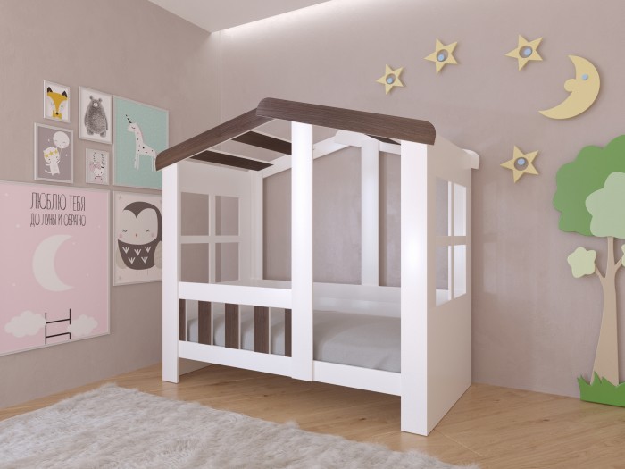 Кровати для подростков РВ-Мебель Астра домик без ящика игрушки для девочек кукольная мебель мягкая мебель кровать 2 пуфа 2 подушки размер 33 х 22 5 х 17 см