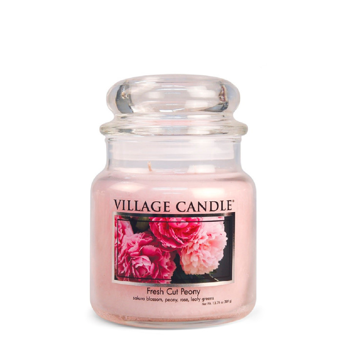 

Village Candle Ароматическая свеча средняя Пион, Ароматическая свеча средняя Пион