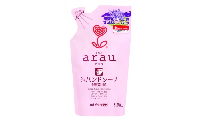 Arau Foaming Hand Soap refill Мыло пенное для рук картридж 500 мл