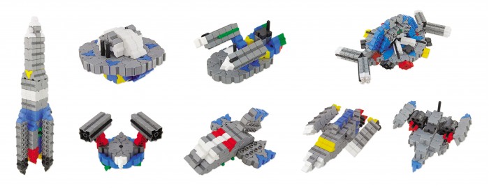 фото Конструктор morphun космические корабли junior xtra spaceships set 334 детали