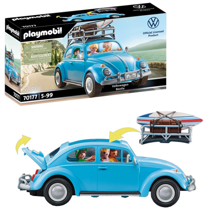 Игровые наборы Playmobil Игровой набор Volkswagen Beetle игровые наборы playmobil игровой набор экскаватор