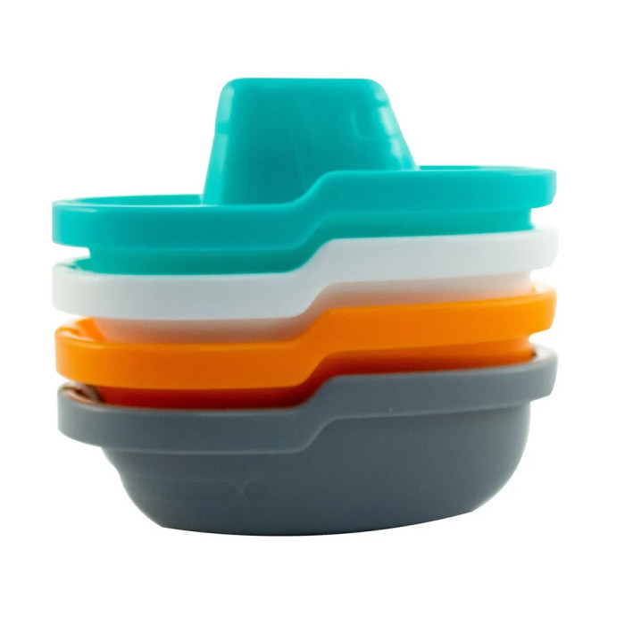 Игрушки для ванны Infantino Нетонущие кораблики для купания игрушки для ванны infantino мягкие кубики для ванны цвета и числа