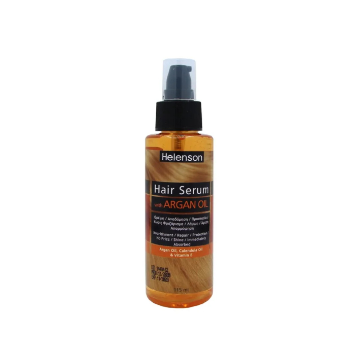 Helenson Сыворотка для волос с аргановым маслом - Helenson Hair Serum Treatment 115 мл мист для естественной укладки волос с аргановым маслом