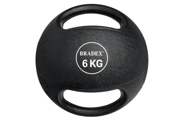 

Bradex Медбол двуручный 6 кг, Медбол двуручный 6 кг