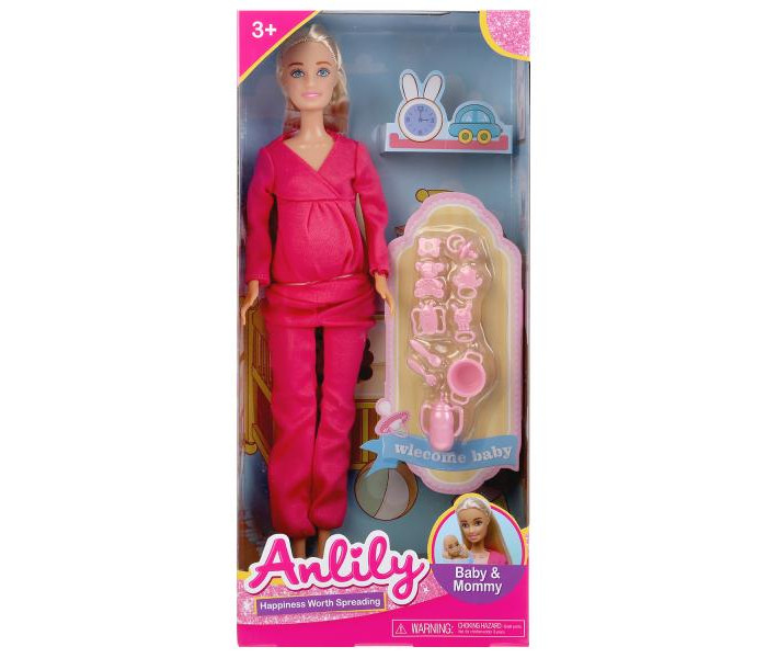 цена Куклы и одежда для кукол Russia Кукла беременная с акссесуарами 29 см B1848385