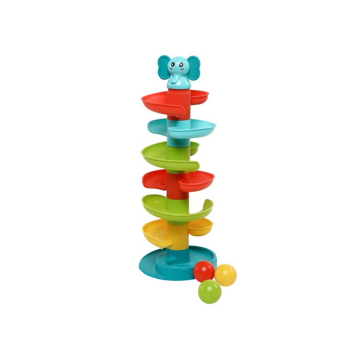 Развивающие игрушки Everflo пирамидка Слоник развивающие игрушки gowi ведерко пирамидка 8 предметов