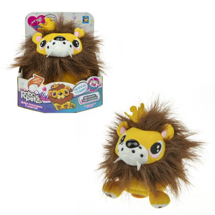 

Интерактивная игрушка 1 Toy RoboPets Повторюшка Львенок, RoboPets Повторюшка Львенок