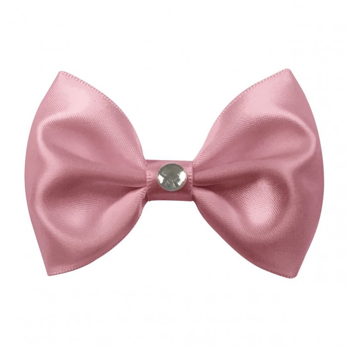 

Milledeux Заколка-зажим Bowtie Bow со стразом большая Satin Glam, Заколка-зажим Bowtie Bow со стразом большая Satin Glam