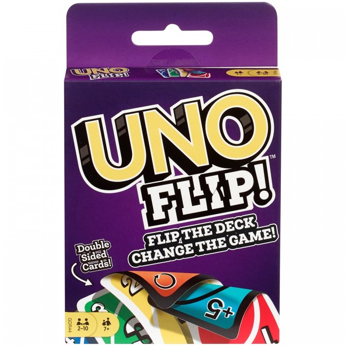 

Mattel UNO Игра настольная Flip, UNO Игра настольная Flip