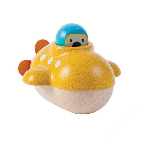 Деревянные игрушки Plan Toys Подводная лодка подводная лодка для ванны игрушки для купания лодка проектор игрушки для ванны детские игрушки
