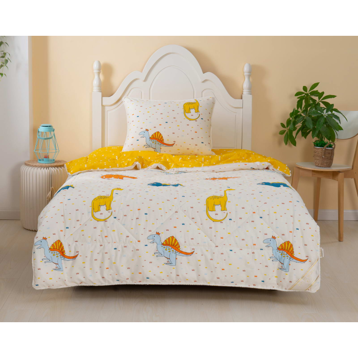 Постельное белье 1.5-спальное Sofi de MarkO 1.5-спальное Дино с одеялом (3 предмета)
