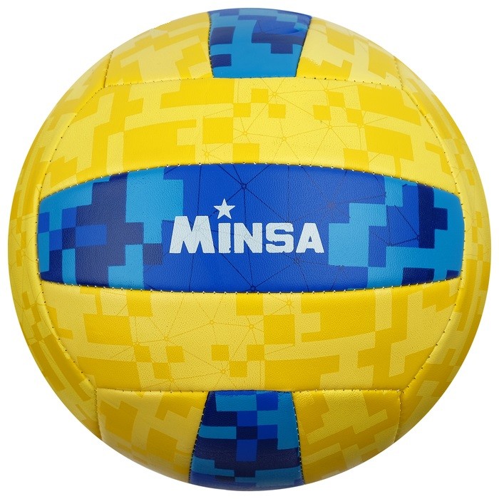 Minsa Мяч волейбольный размер 5 мяч волейбольный minsa new classic sl1200 microfiber pu клееный размер 5