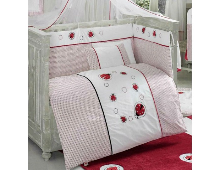 Комплекты в кроватку Kidboo Little Ladybug (4 предмета) комплекты в кроватку kidboo spring saten 4 предмета