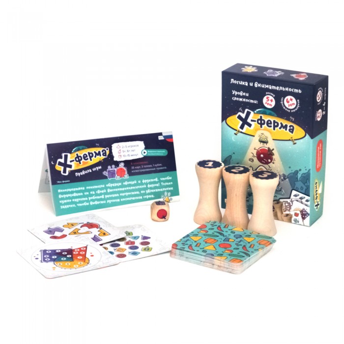 

Банда Умников Настольная игра Х-ферма, Настольная игра Х-ферма